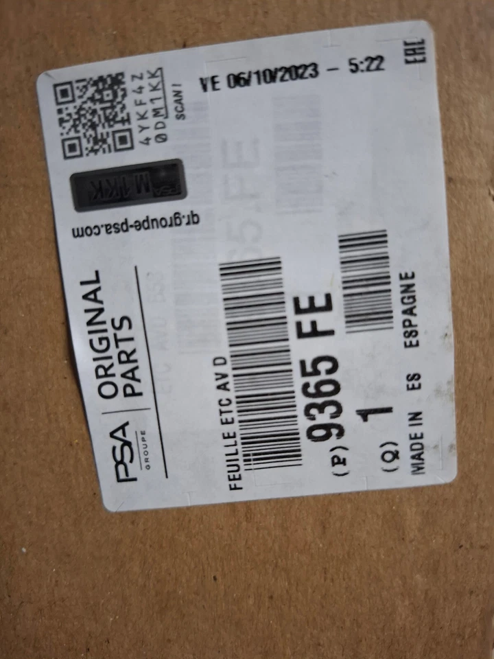 Dichtfolie Tür Citroen - Bild 1 von 1