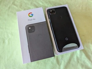 Google Pixel 4a 128GB Just Black Unlocked G025N GA02099-EU - Photo 1 sur 20