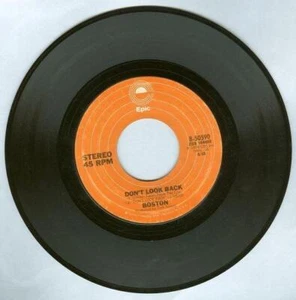 Boston Don't Look Back The Journey 45RPM Epic Records - Picture 1 of 1
