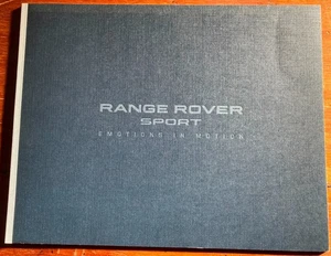 RP4073 2025 Range Rover & Sport Emotions In Motion Dealers Sales Brochure - Bild 1 von 5