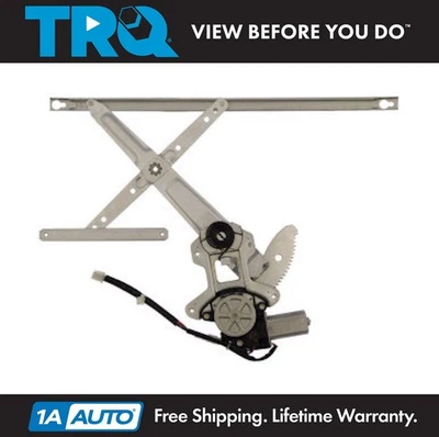 Regulador de janela dianteira esquerda TRQ e motor para 1986-1989 Honda Accord - Imagem 1 de 3