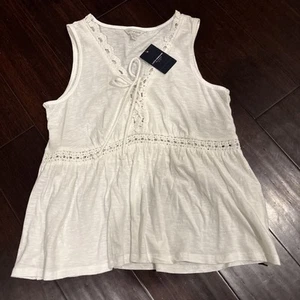 lucky brand womens top xs new - Picture 1 of 3