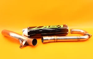 2008 - 2014 Kawasaki Kfx450r Exhaust Muffler Tail Pipe Silencer Header Pipe - Picture 1 of 18