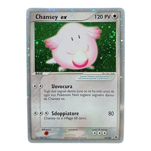 *HH* Card Pokémon Chansey Ex 94/109 Ex Rubino E Zaffiro Cards Pokemon ITA  - Foto 1 di 2