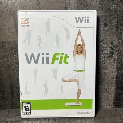 Wii Fit Video Game Nintendo with Manual, Tested Exercise Yoga Workout Fitness - Image 1 of 4