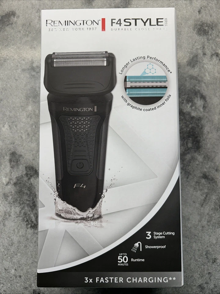 Remington F4010 Style Series F4 Foil Men's Electric Shaver F24A