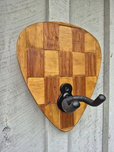 Guitar Wall Hanger, Guitar Wall Mount, Guitar Pick, Guitar, Bass, Ukulele, - Picture 1 of 8