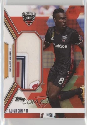 2017 Topps MLS Jumbo Relics Red /15 Lloyd Sam #JR-LS - Image 1 of 2
