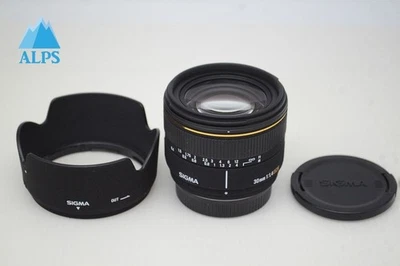 [Near mint] SIGMA 30mm F1.4 EX DC Lens for PENTAX K Mount w/ Hood #251110h - Image 1 of 4
