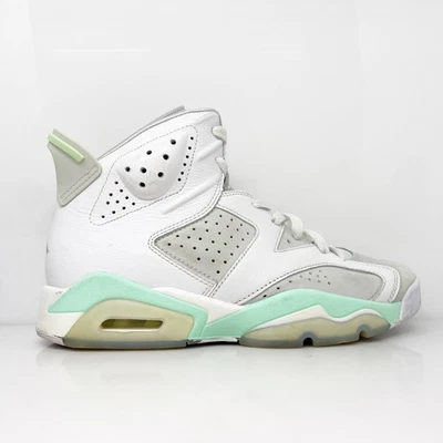 耐克女式 Air Jordan 6 DQ4914-103 白色篮球鞋运动鞋 8.5 码 — 第 1/4 张图片