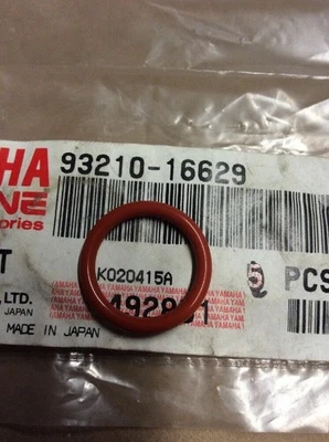 ANILLO O YAMAHA ATV YFZ450 TRI MOTO RAPTOR OEM NOS 93210-16629 CANTIDAD-2 Foto 1 de 4
