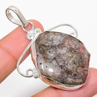 Ciondolo gioiello in argento sterling 925 fatto a mano con pietra preziosa... - Immagine 1 di 4