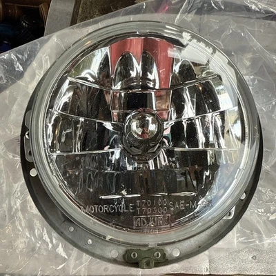 ADJURE 7ICH HEADLIGHT HARLEY- Untested - Изображение 1 из 2