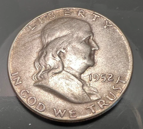 1952 P Franklin Half Dollar Cover