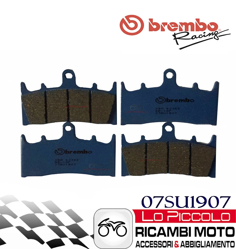 SUZUKI 750 GSX-R 1997 1998 1999 BREMBO BREMSBELÄGE CARBON VORN Foto 1 de 1