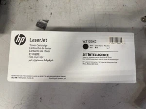 Genuine HP LaserJet Enterprise 212X High Yield Black Toner W2120X White Box - Afbeelding 1 van 1