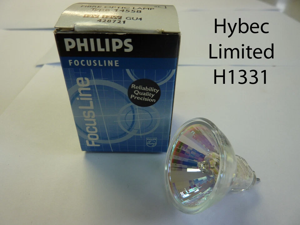 12V 12W GU4 2000 HRS PHILIPS 14558 (1331) - Image 1 of 1