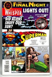DC Comics National Whisper The Final Night #117 1996 Comic Book - Imagen 1 de 1