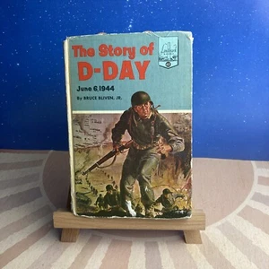 The Story of D-Day: June 6 1944~VINTAGE 1956 Hardcover~by Bruce Bliven~WWII~WW2 - Picture 1 of 17