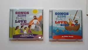 61 SONGS KIDS REALLY LOVE TO SING (Spiritual/Christian/Children) CD Set. Lyrics - Picture 1 of 11