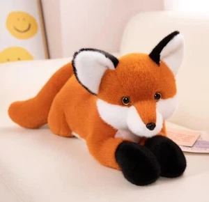 Red Fox Plush Toy 23" Stuffed Animal Toddler Doll Gift for Kids - Picture 1 of 6