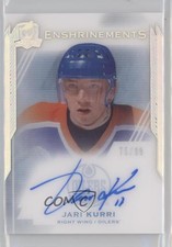 2015-16 Upper Deck The Cup Enshrinements Auto /99 Jari Kurri #E-JK Auto HOF