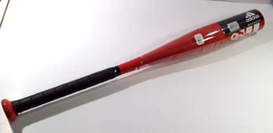 Bate de pelota Adidas 25" rojo, bate de 15 oz - Imagen 1 de 11