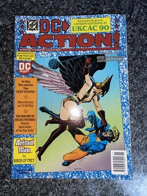RARE DC Action Comic London Edition At UKCAC 90 UK 1990 Excellent Bi Monthly - Image 1 of 4
