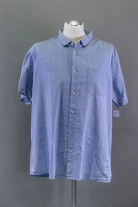 Bench Freizeithemd Hemd 2XL blau hellblau uni Kreise Kurzarm Kentkragen B1017 - Bild 1 von 5