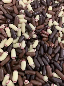 MIXED BULLETS 1KG WHITE RASPBERRY MILK RASPBERRY MILK DARK BULLET AUSTRALIA MADE - Picture 1 of 4