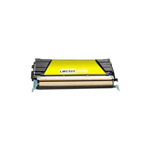 Tóner amarillo remanufacturado para Lexmark C522 C524 C530 C532 C532dn C532n C534n - Imagen 1 de 1