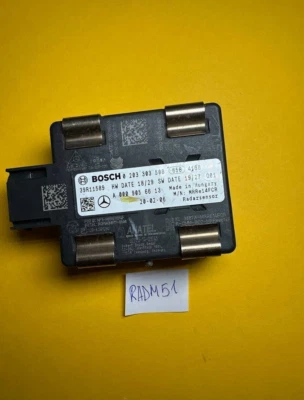 Módulo radar sensor distancia delantera mercedes clase c w205 c205 19-23 a0009056613 Foto 1 de 4