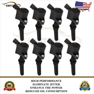 8 Ignition Coils For Mercury Mountaineer Grand Marquis 4.6L 5.4L V8 DG508 2004 - Image 1 of 4