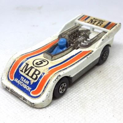Lesney Matchbox Superfast Hi-Tailer #5 No.56 1974 Branco Fabricado no Reino Unido - Imagem 1 de 4