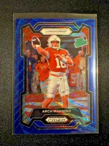 2024 Prizm Draft Picks Rated Prospects #192 Arch Manning Blue Wave /249 SP B4 - Picture 1 of 2