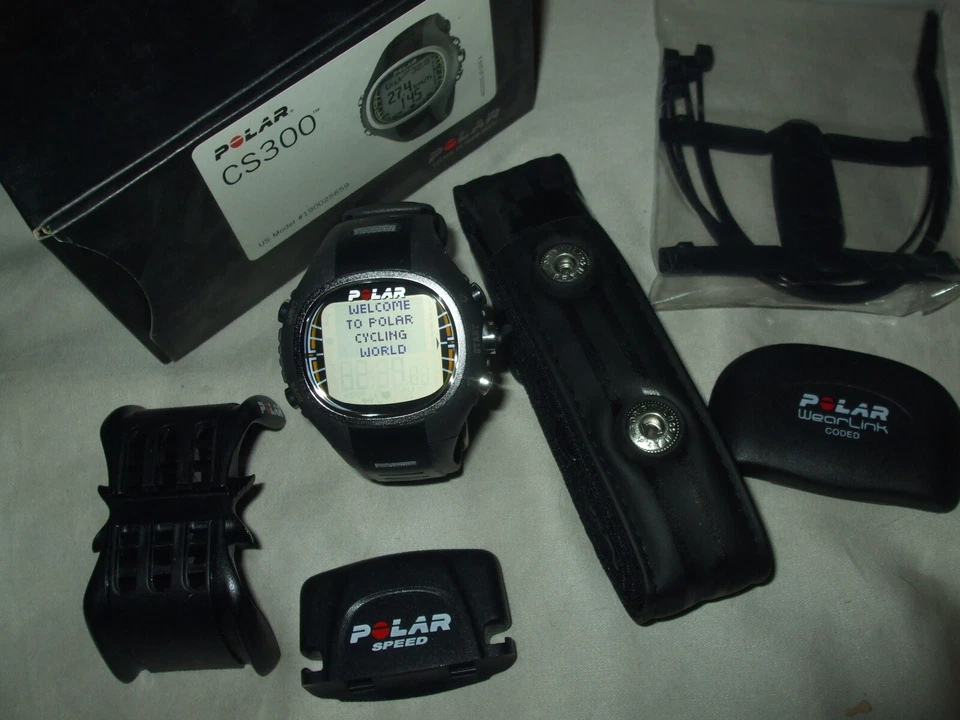 Polar CS300 Bicycle Computer Watch, HR Monitor - Image 1 of 1