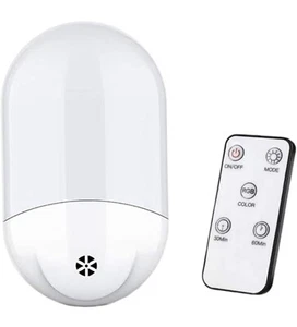 Enchufe automático de luz nocturna LED ahorro de energía sensor de amanecer niños Light2pak - Imagen 1 de 5