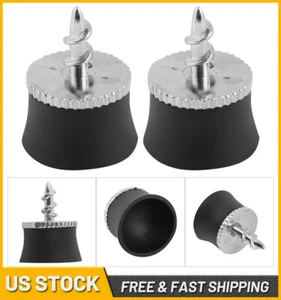 2Pcs Golf Ball Pick Up Retriever Suction Cup Grabber Sucker Tool for Putter Grip - Picture 1 of 10