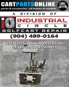 USED YAMAHA JW8-F7850-33-00 ADVENTURE GAS & BRAKE PEDAL GROUP ASSEMBLY - Picture 1 of 18