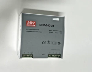 Mean Well DRP-240-24 DC HUTSCHIENEN Netzteil 24 Volt 10 Ampere 240 Watt - Bild 1 von 1
