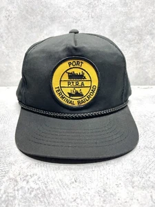 P.T.R.A. Hafen Terminal Eisenbahn Vintage verstellbar Seil Hut Vintage - Bild 1 von 5