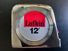 Vintage Lufkin 12 Foot 12’ + 2 1/2 In. / 63 MM Measuring Tape - Works Great!