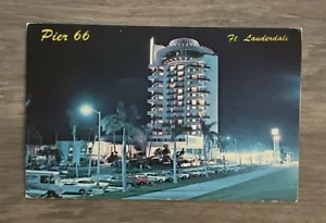 Postal de colección de hotel y restaurante de Fort Lauderdale FL-Florida, Pier 66 - Imagen 1 de 2