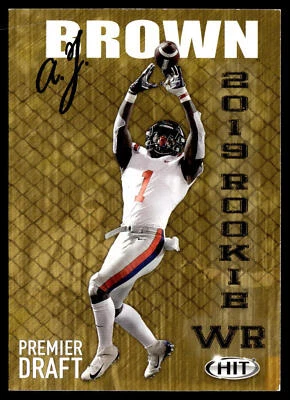 2019 SAGE HIT A.J. Brown #34 Ole Miss Rebels - Image 1 of 2