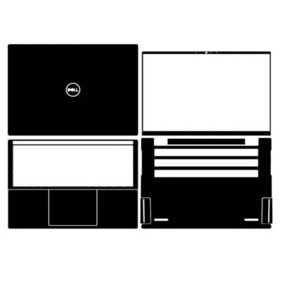 Laptop Leather Skin Stickers Fit DELL Inspiron 14 PLUS 7420 (2022) - Image 1 of 4