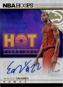 2016-17 Hoops Hot Signatures #5 Walter Tavares Auto - NM-MT - Picture 1 of 2