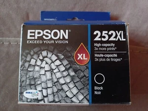 Epson T252XL120 252XL High Capacity Black Ink exp 07/2024 - Picture 1 of 4