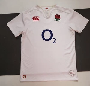ENGLAND 2016 GRAND SLAM WINNERS RUGBY UNION  SHIRT JERSEY CANTERBURY size L - Picture 1 of 7