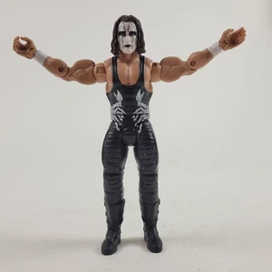 WWE STING The Crow Mattel Basic Series 55 WCW 2015 Wrestling Figure - Picture 1 of 7
