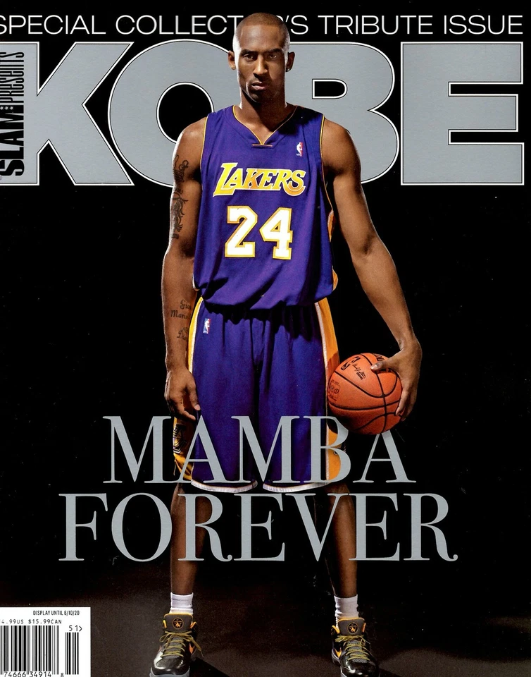 Slam Magazine 2020 Collect Tribute Mamba Forever Los Angeles Lakers KOBE BRYANT - Image 1 of 1